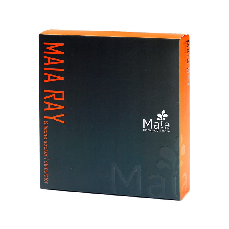 Maia The Ray Silicone Vibrating Stroker box