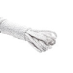 Bondage - La Vie Nue Silky Touch Braided Rope White