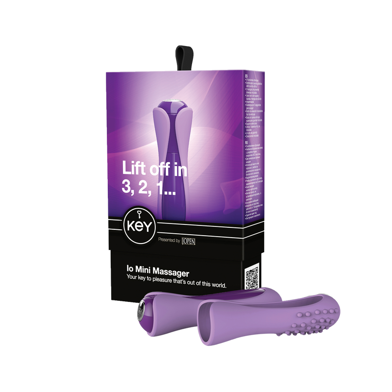 Key by Jopen IO MINI Bullet Vibrator MASSAGER Purple box
