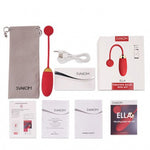 Mobile-Controlled Wearable Bluetooth Vaginal Vibrating Bullet Egg with App: SVAKOM Ella