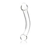 Glas Curved G Spot Stimulator Glass Dildo