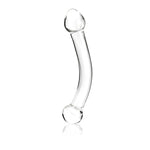 Glas Curved G Spot Stimulator Glass Dildo