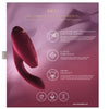 Silicone Rechargeable Rabbit Vibrator for Clitoris and G-spot: Womanizer Duo