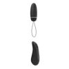 black Bnaughty Deluxe Unleashed Control Remote Bullet Vibrator