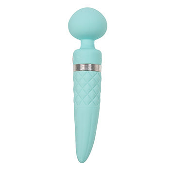 Wand Vibrator for Clitoris and G-Spot: SULTRY WAND MASSAGER TEAL