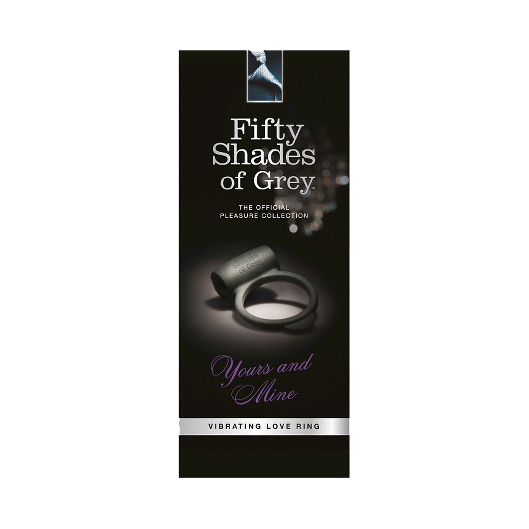50 Shades of Grey Yours and Mine Vibrating Love Cock Ring Box