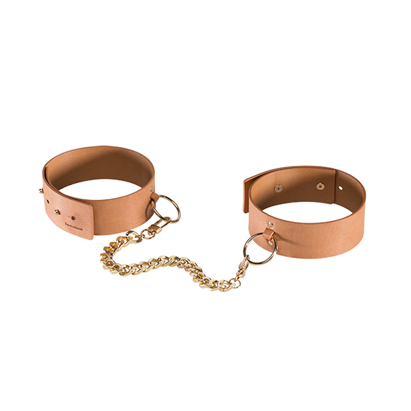 Ankle & Knee Cuffs: Maze Brown