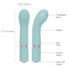 RACY G-SPOT VIBRATOR TEAL