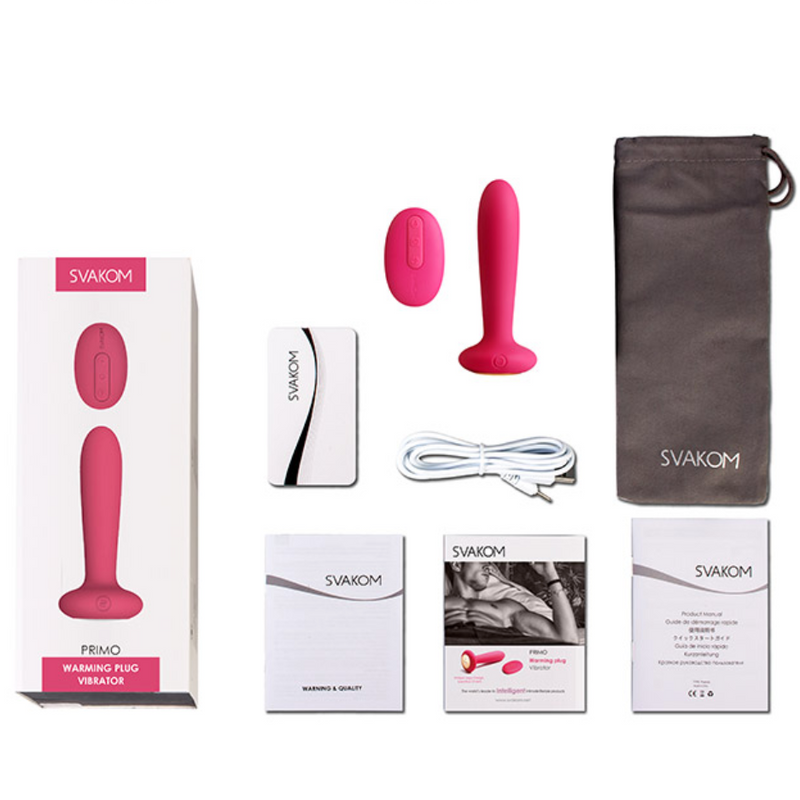 Wearable G-spot & Anal Remote-Controlled Long-bullet Warming Vibrator details