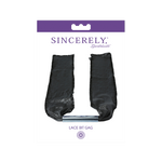 Lace Bit Gag: SINCERELY