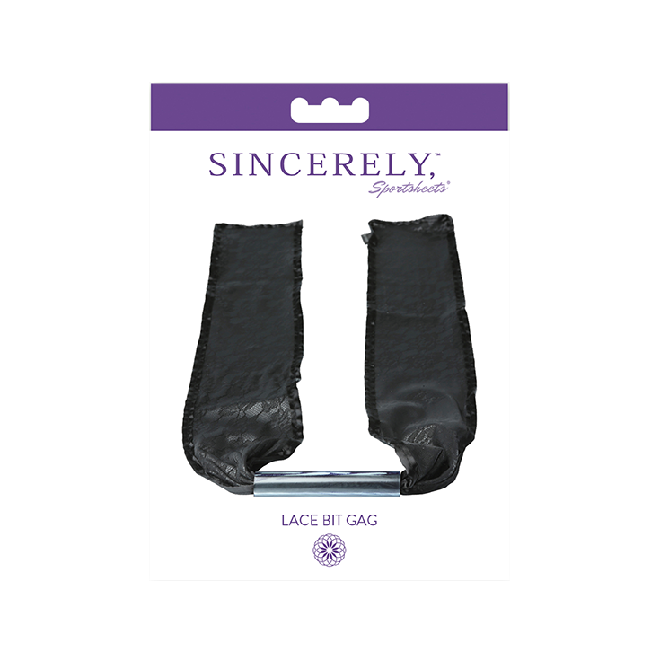Lace Bit Gag: SINCERELY