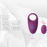 Wearable Remote Control Clitoris Stimulating Vibrating Penis Ring: SVAKOM Winni