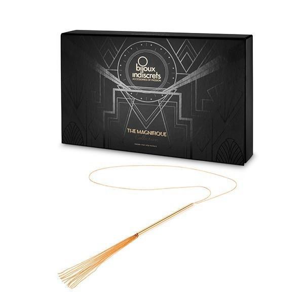 Bijoux Indiscrets gold whip necklace