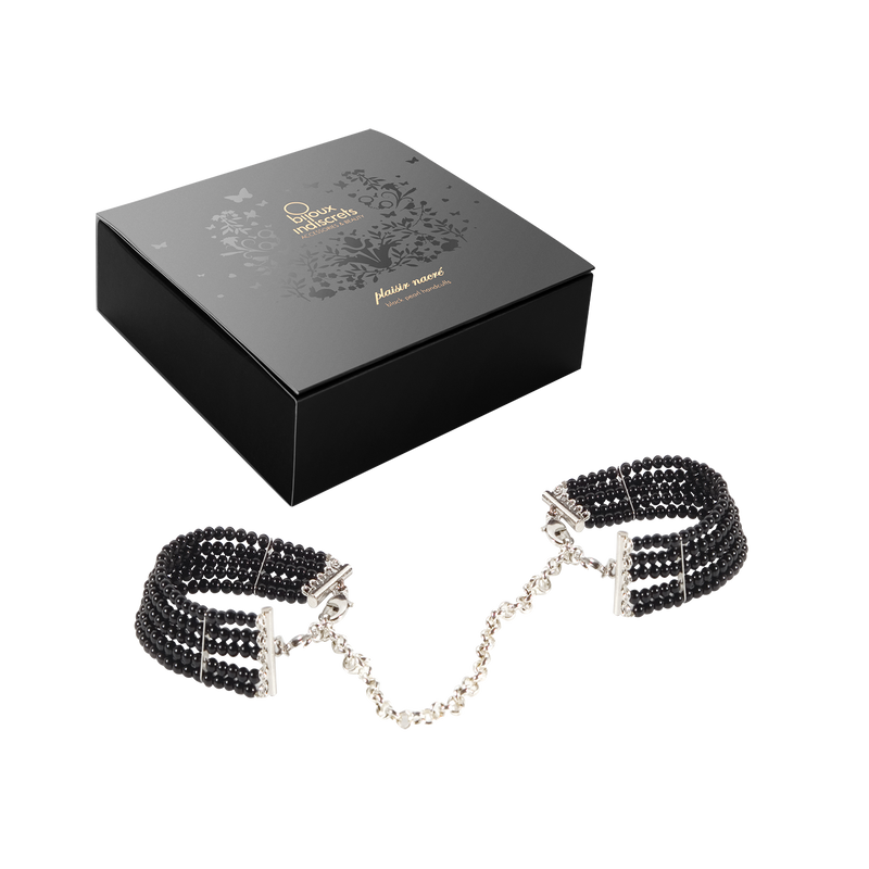 Plaisir Nacré - Black Pearl Handcuffs
