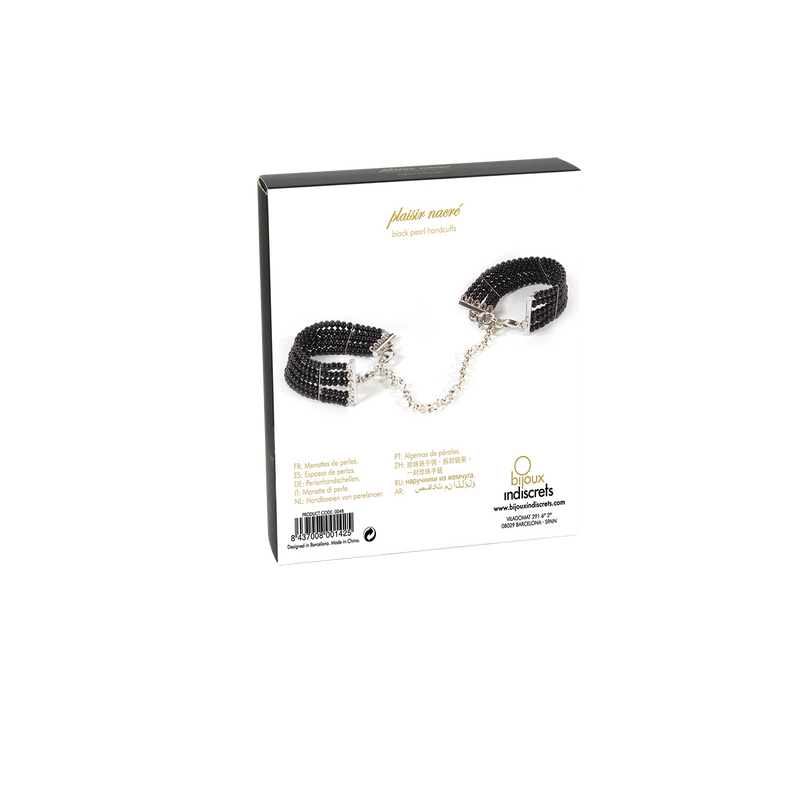 Plaisir Nacré - Black Pearl Handcuffs box